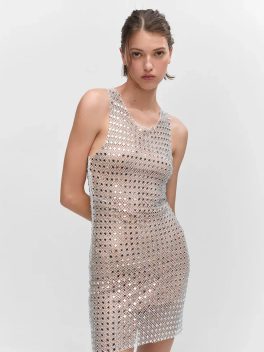 Beach Mini Dress Cotton Cover up Beach Dress